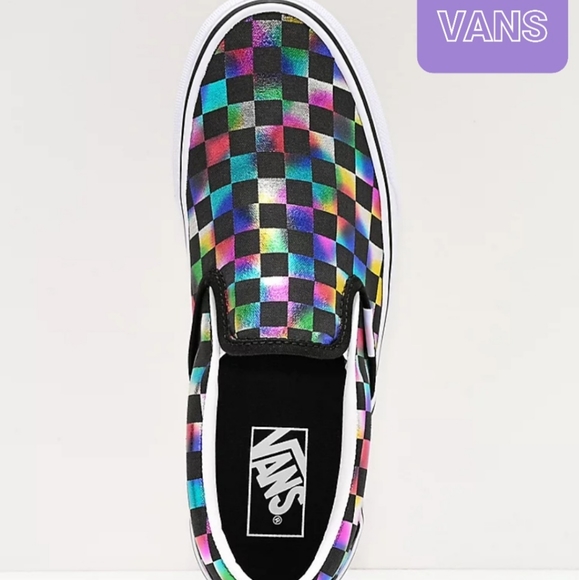 🆕️ NEW Vans Classic Slip-On Iridescent - Picture 10 of 12